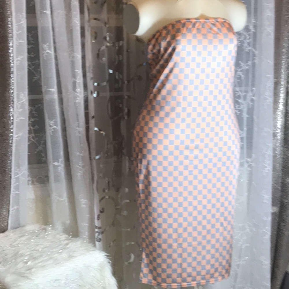 Bandeau midi dress 👗